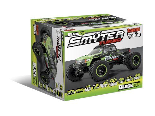 BlackZon Smyter MT Turbo 1:12 2.4GHz RTR 4WD Grøn