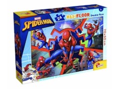 Spiderman gulv puslespil, maxi