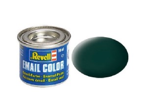 Revell Enamel 14 ml. black-green mat