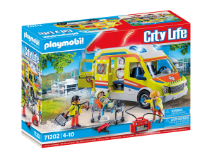 Playmobil City Life - Ambulance med lys og lyd