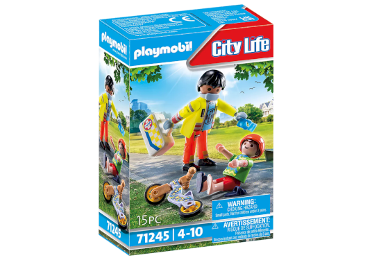 Playmobil City Life, Paramediciner med patient