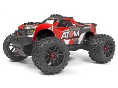 Maverick Atom 1:18 Monster Truck 4WD Vandtæt Rød