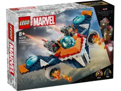 LEGO Super Heroes Marvel 76278 Rockets Warbird mod Ronan