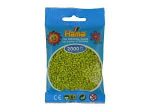 Hama Mini, perler, 2.000 stk., lime (104)