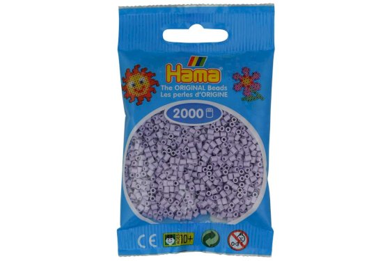 Hama Mini, perler, 2.000 stk.,  lys lavendel (106) 