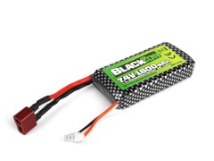 BlackZon Batteri LiPo 7.4V 1600mAh T-Plug