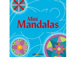 Mini Mandalas, blå