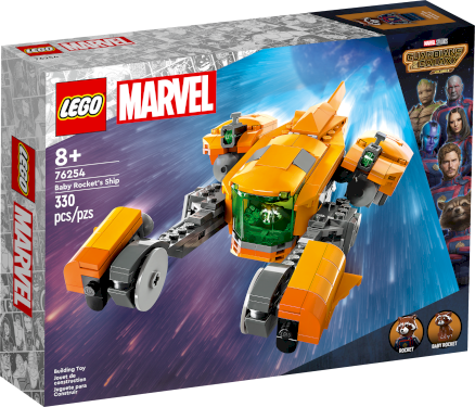 LEGO Super Heroes Marvel 76254 Baby Rockets skib