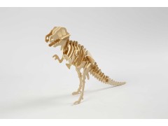 3D Puzzle dinosaur, LxBxH 33x8x23 cm, krydsfiner, 1stk.