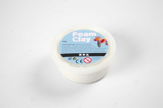 Foam Clay hvid, 35g