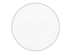Hama Midi, stiftplade, mellemstor rund, hvid