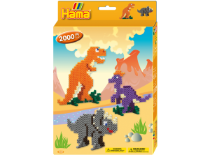 Hama Midi, lille æske, dinosaurer