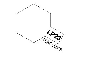 Tamiya Lacquer Paint LP-23 Flat Clear
