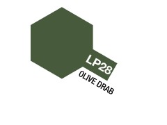 Tamiya Lacquer Paint LP-28 Olive Drab