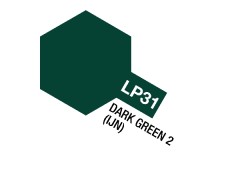 Tamiya Lacquer Paint LP-31 Dark Green 2 (IJN)
