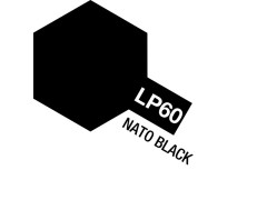 Tamiya Lacquer Paint LP-60 Nato Black