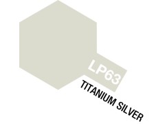 Tamiya Lacquer Paint LP-63 Titanium Silver