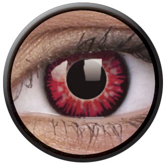 Kontaktlinser 1års, vampyr øjne, 2 stk.