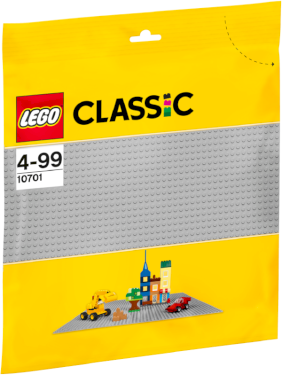 LEGO Classic Grå byggeplade