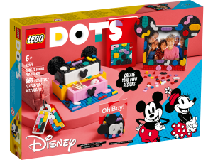 LEGO DOTS Mickey Mouse og Minnie Mouse skolestart-projektæske