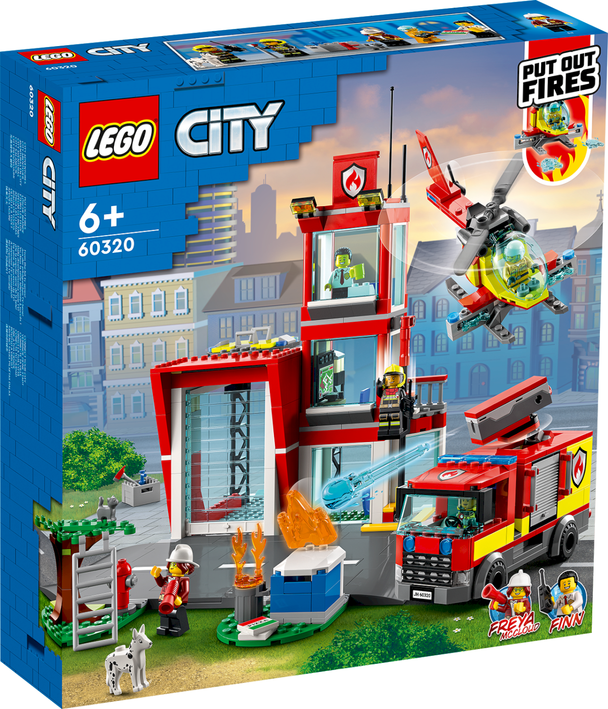 hungersnød ubemandede Monumental LEGO City 60320 Brandstation