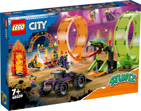 LEGO City 60339 Stuntarena med dobbelt loop