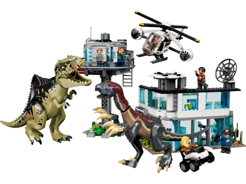 LEGO Jurassic World 76949 Giganotosaurus og therizinosaurus-angreb