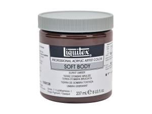 Liquitex Soft Body 237 ml Burnt Umber 128
