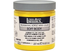Liquitex Soft Body 237ml Cadmium Yellow Light Hue 159