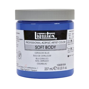 Liquitex Soft Body 237 ml Cerulean blue 164