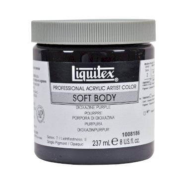 Liquitex Soft Body 237 ml Dioxazine purple 186
