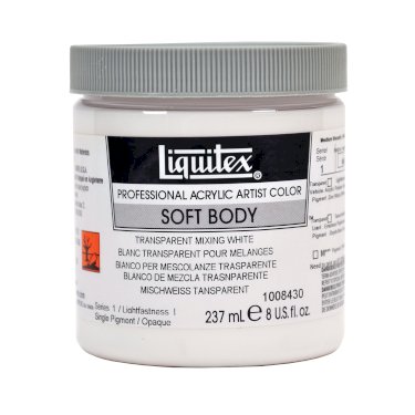 Liquitex Soft Body 237 ml Transparent mixing white 430