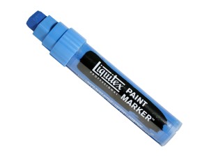 Liquitex Paint Marker Wide Cerulean Blue Hue 15mm