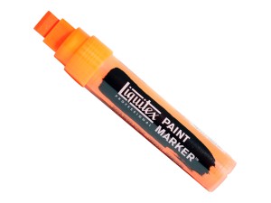 Liquitex Paint Marker Wide Fluorescent Orange 15mm