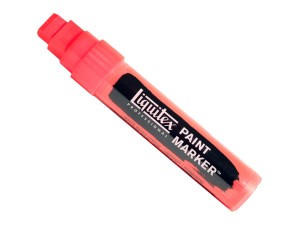 Liquitex Paint Marker Wide Fluorescent Red 15mm