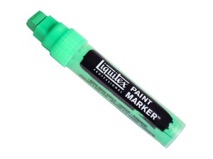 Liquitex Paint Marker Wide Fluorescent Green 15mm