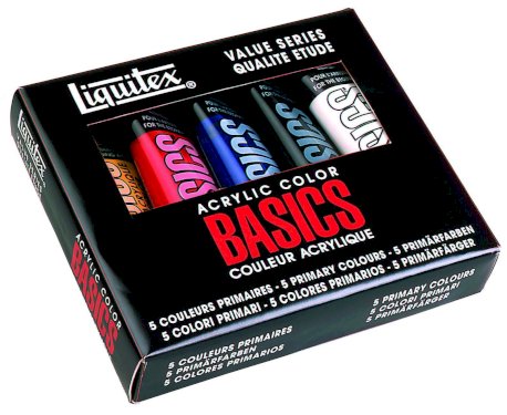 Liquitex Basics Acryl set 5x118 ml