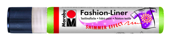 Marabu Fashion Liner Glitter 25ml (560) Reseda