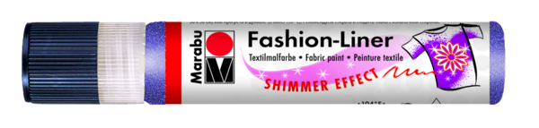 Marabu, Fashion Liner, 25 ml, 596 shimmer lilac