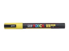 Uni Posca PC-3ML (44) yellow glitter