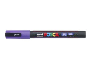 Uni Posca PC-3ML (55) violet glitter