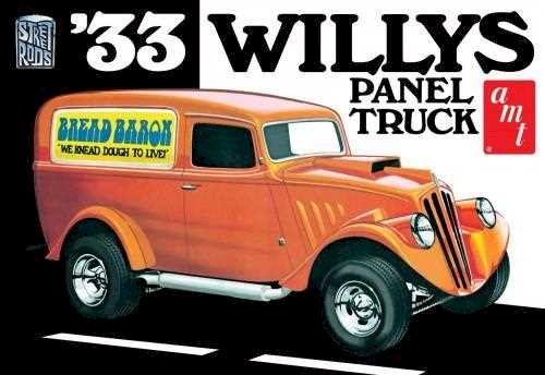 AMT 1933 Willys Panel 1:24