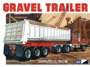 MPC 3 axle gravel trailer 1:25