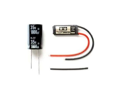 Tamiya RC VG Booster & Capacitor - For Brushed Motor and ESC