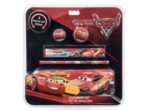 Cars 3, metalpenalhus m/ indhold