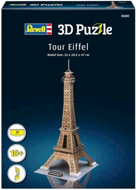Revell 3D Puzzle, Eiffeltårnet, 39 dele