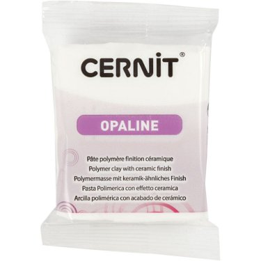 Cernit Opaline, porcelain white (010), 56 g