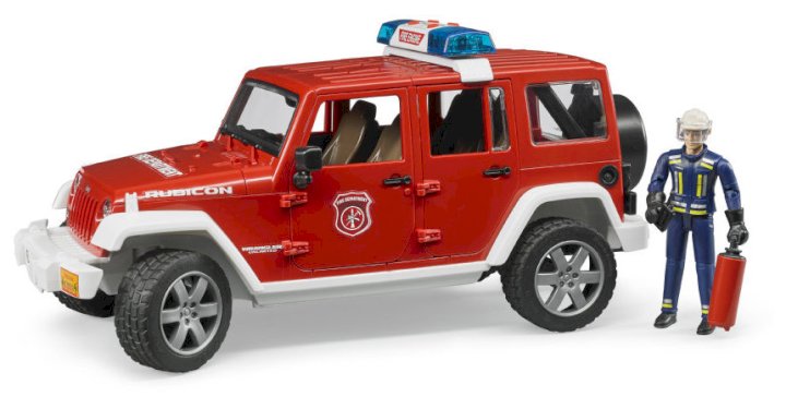 Bruder Jeep Wrangler Unlimited Rubicon Indsatslederbil