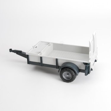 Bruder Land Rover Defender m/ trailer og minigraver