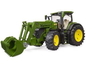 Bruder, John Deere 7R 350, traktor m/ frontlæsser